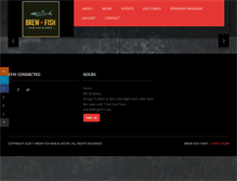 Tablet Screenshot of brewfish.net
